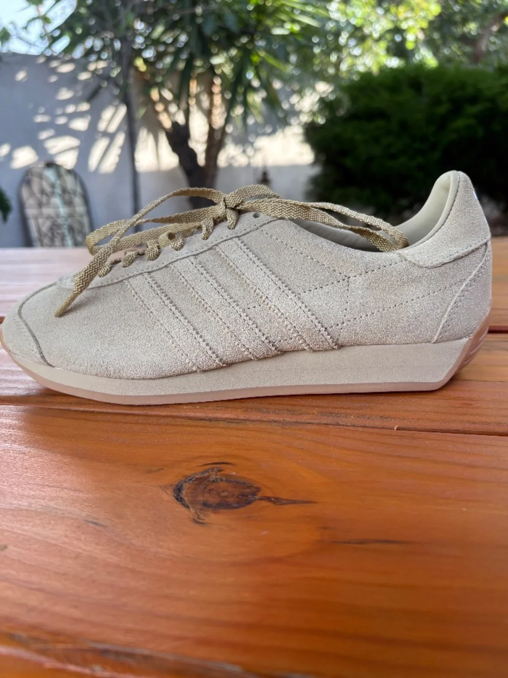NWT Khaite x Adidas Country OG Men's Sneakers Size 7.5 Savanah Gum Suede Unisex